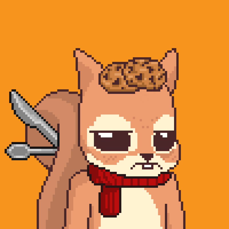 Pixel Squirrels #227